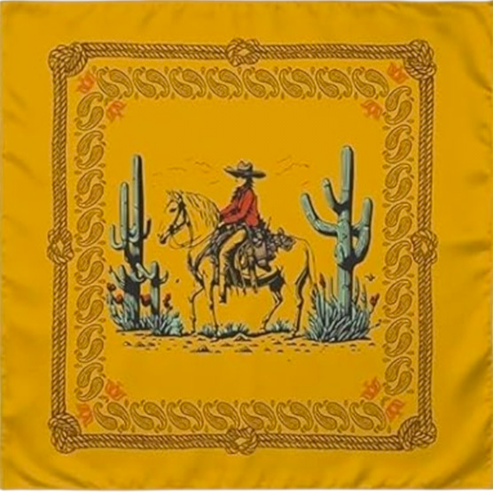 Western themed wild rags