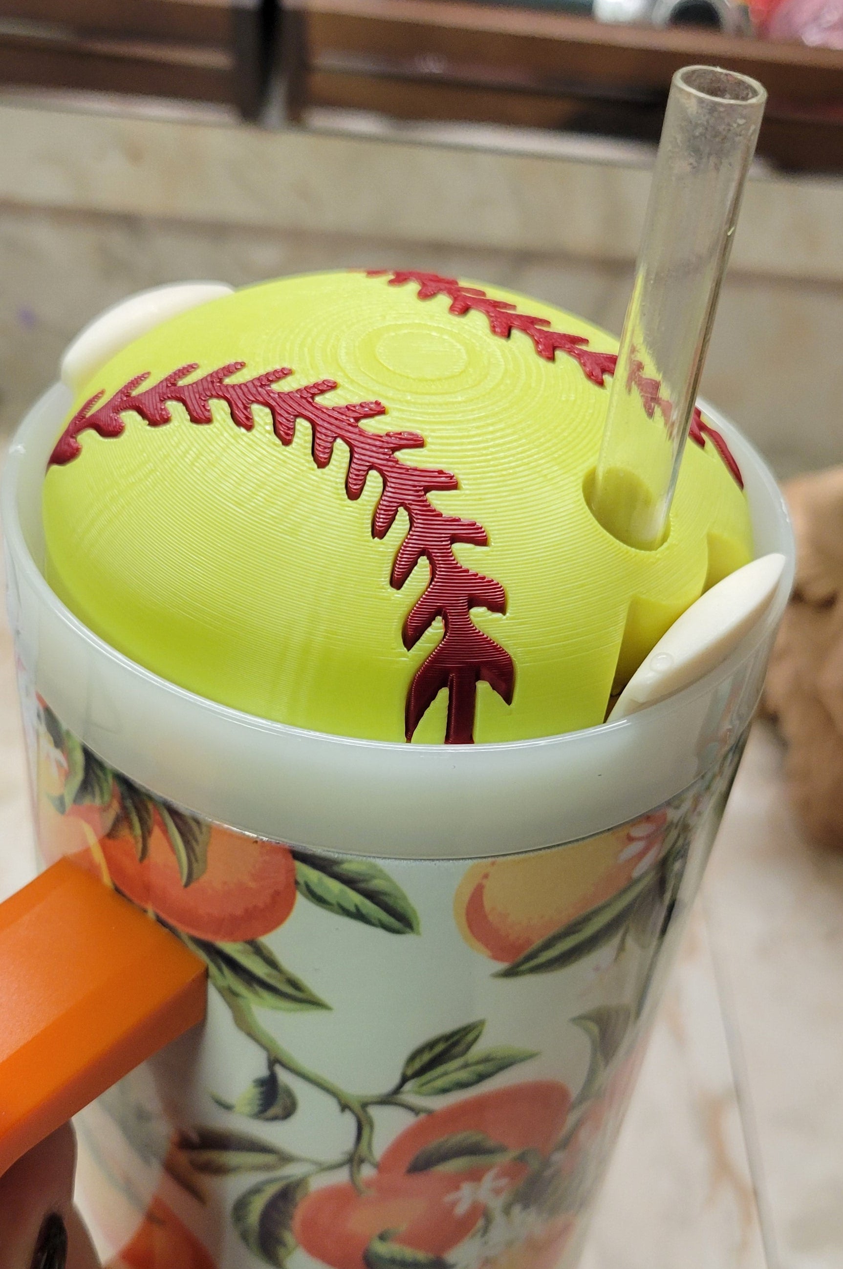 3d printed 40 oz tumbler topper baseball/ softball